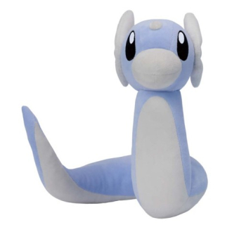 Officiële Pokemon knuffel Dratini +/- 26CM Banpresto Mofugutto 